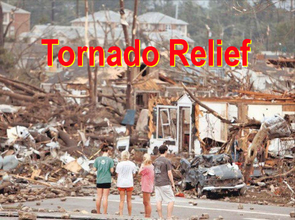 Tornado relief efforts