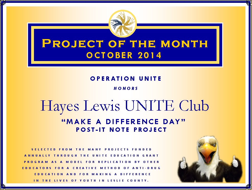 Hayes Lewis has ‘project of month’